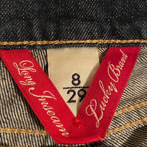 Lucky Brand NWOT Vintage Zoe Boot Cut Long Inseam Hipster Wash Size 8/29 Mexico - Picture 4 of 15